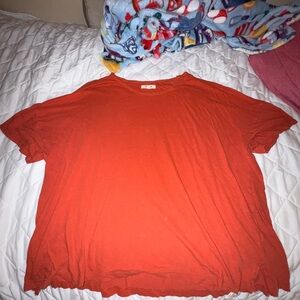 Madewell Orange/red Top